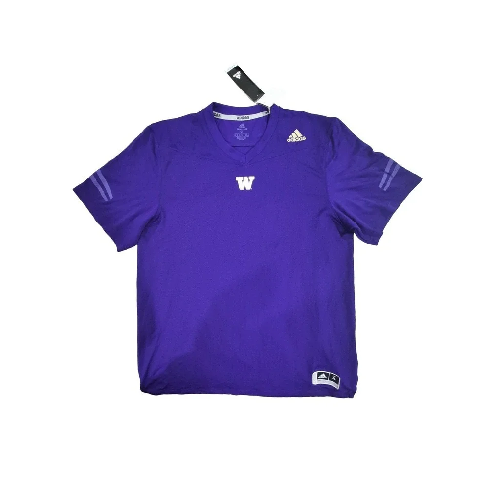 New Adidas University of Washington Huskies Blank Home Jersey Men's XL
